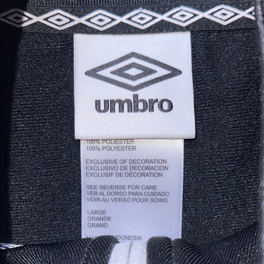 Umbro Black And Gray Performance Jacket - image 3